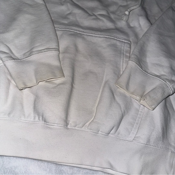 badwood x goodwood white cherub baby angel pullover hoodie sweatshirt size med - Picture 6 of 7